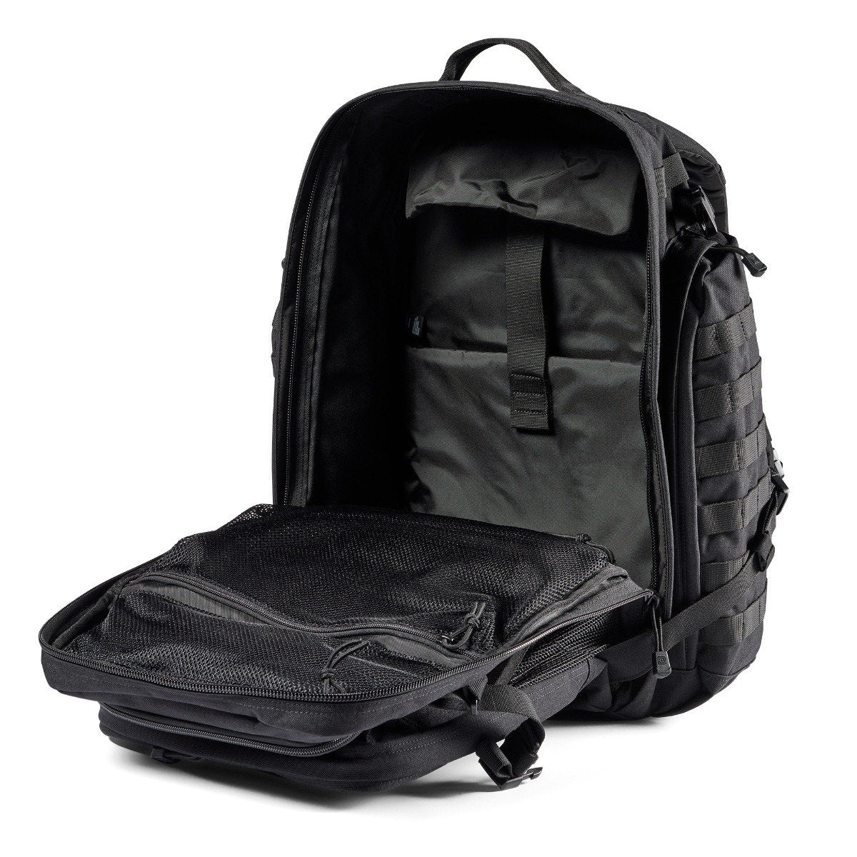 5.11 Work Gear Backpack  Rush 72 2.0  Pack and Laptop Compartment, 55 Liter, Large, Style 56565  Black