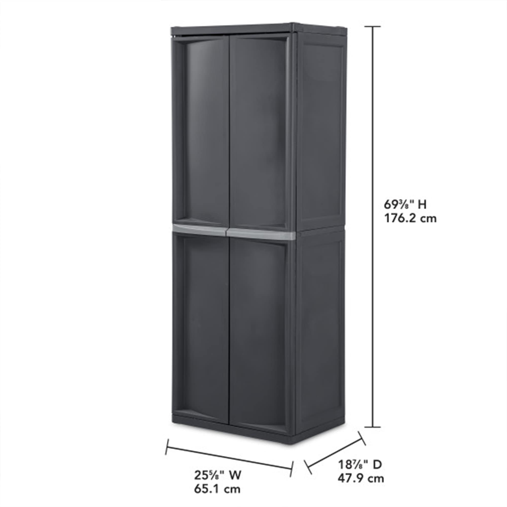 Sterilite 01423V01 Shelf Cabinet 1 Pack