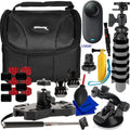 Insta360 GO 3S Standalone Action Camera (128GB, Midnight Black) - 12PC Bundle