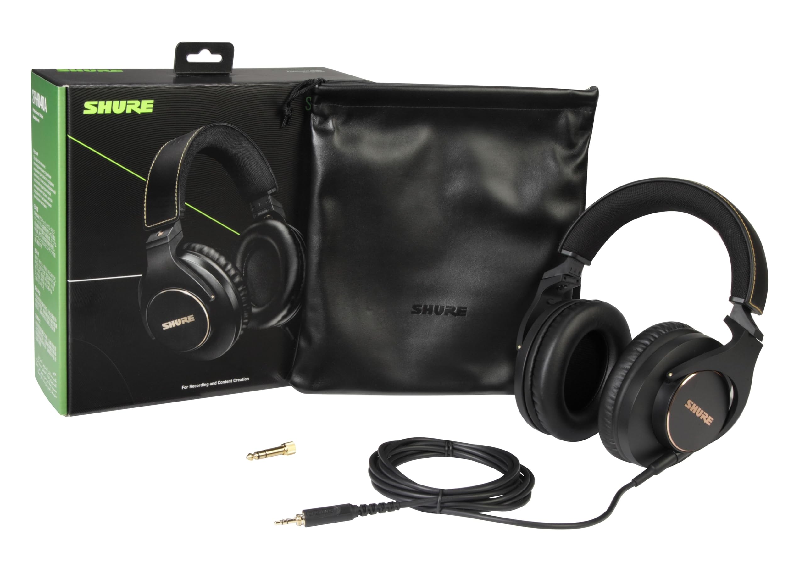 Shure Studio Headphones Black SRH840A