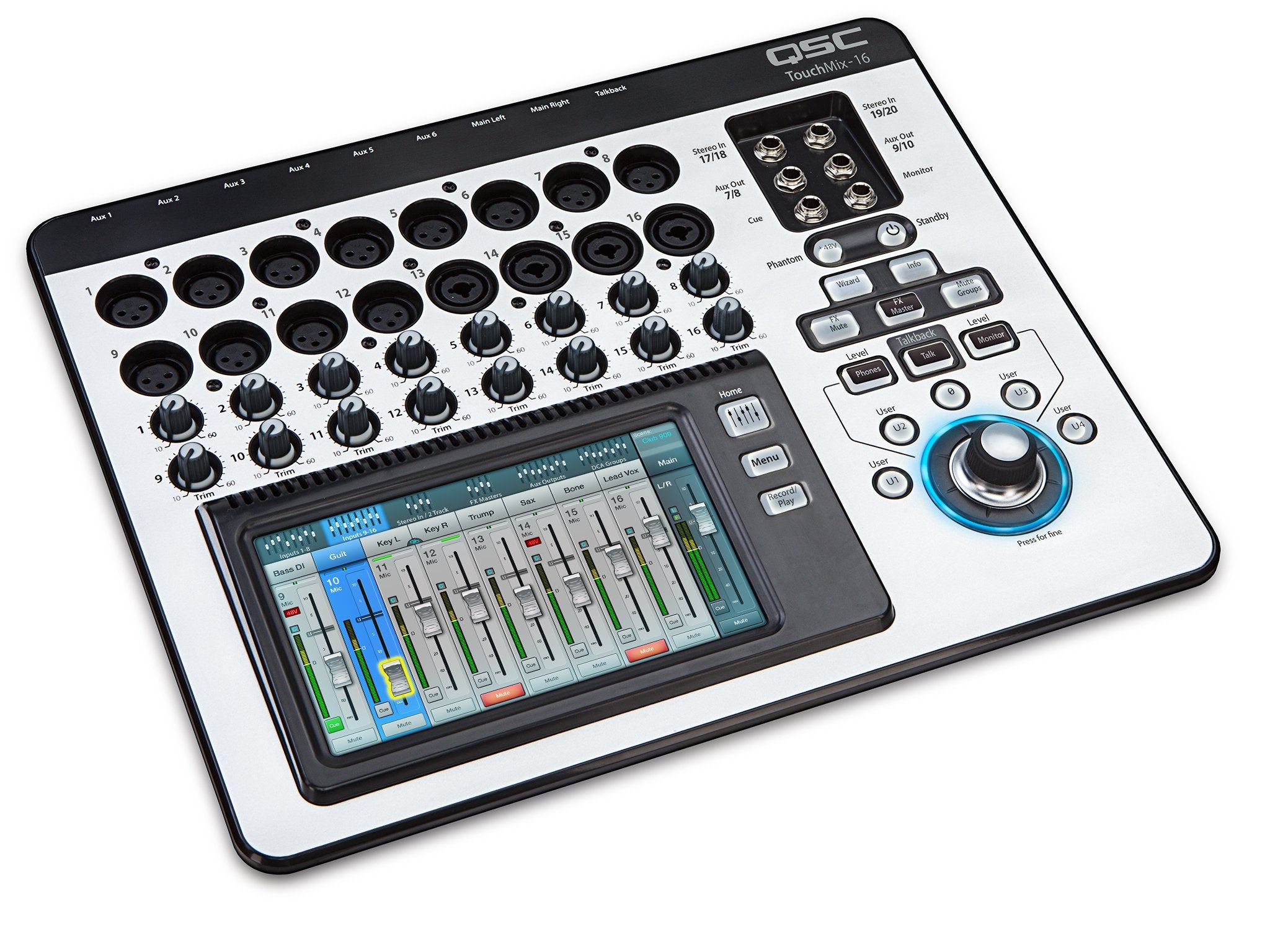 QSC TouchMix 16 Compact Digital Mixer