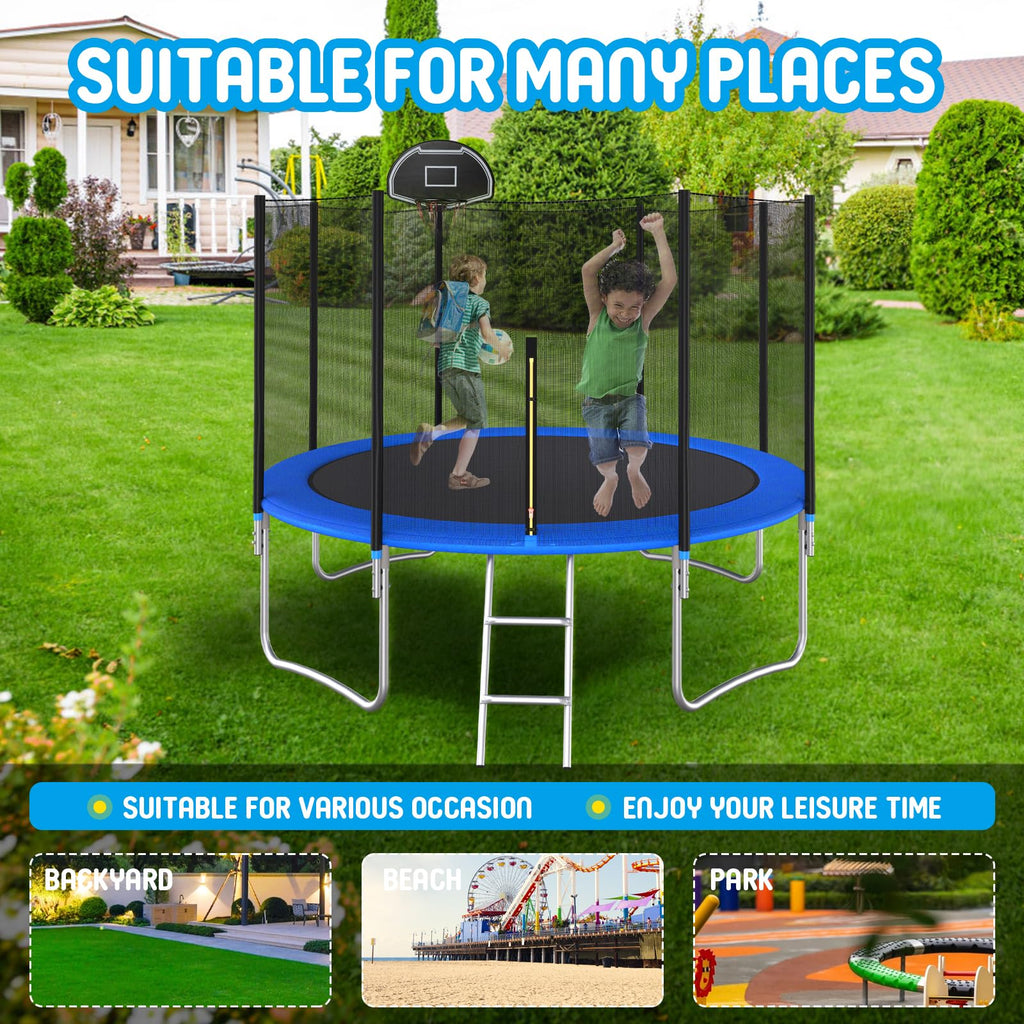 Evedy Trampoline Trampolines Recreational Enclosure