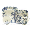 Adelaide Piece Dinnerware Set Blue