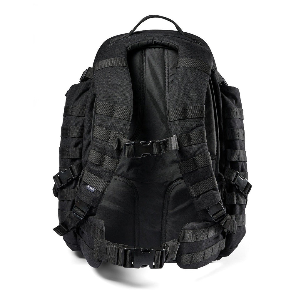 5.11 Work Gear Backpack  Rush 72 2.0  Pack and Laptop Compartment, 55 Liter, Large, Style 56565  Black