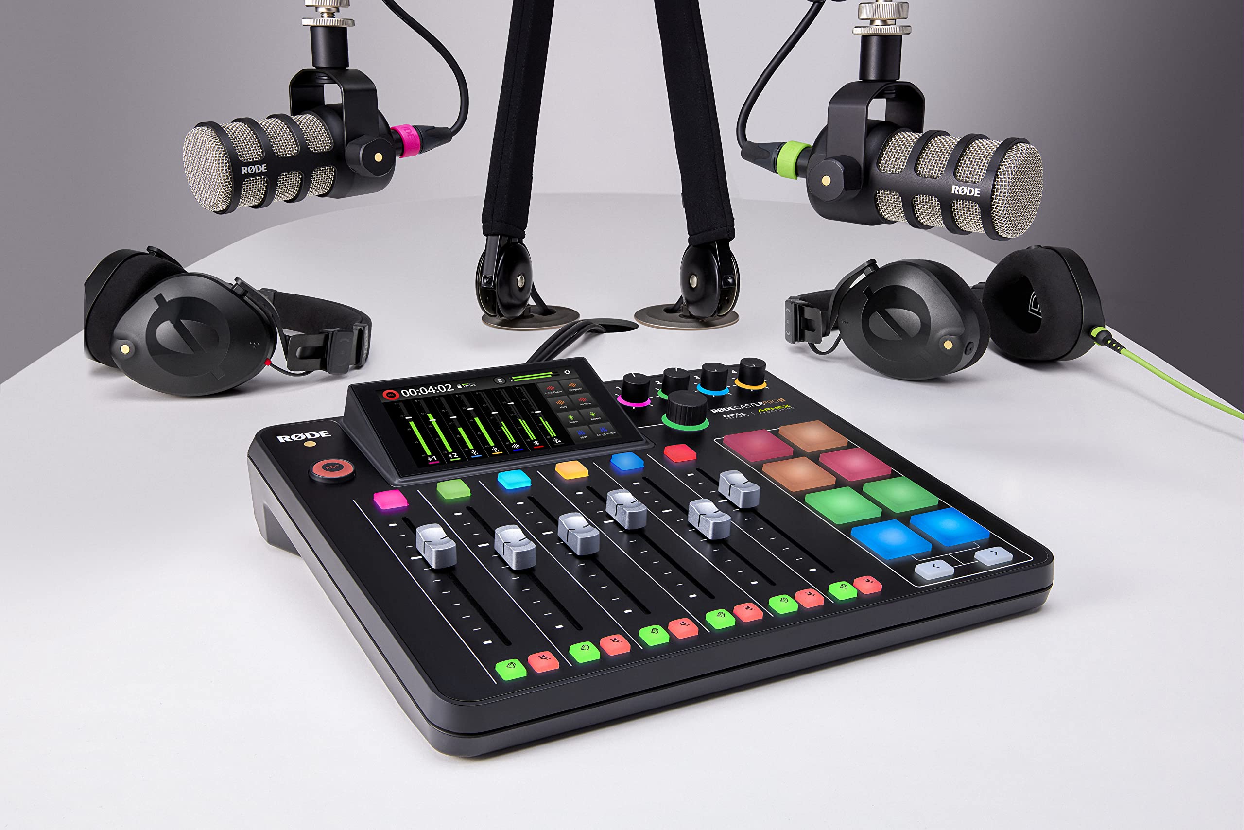 Rode Rodecaster Podcast Production Console