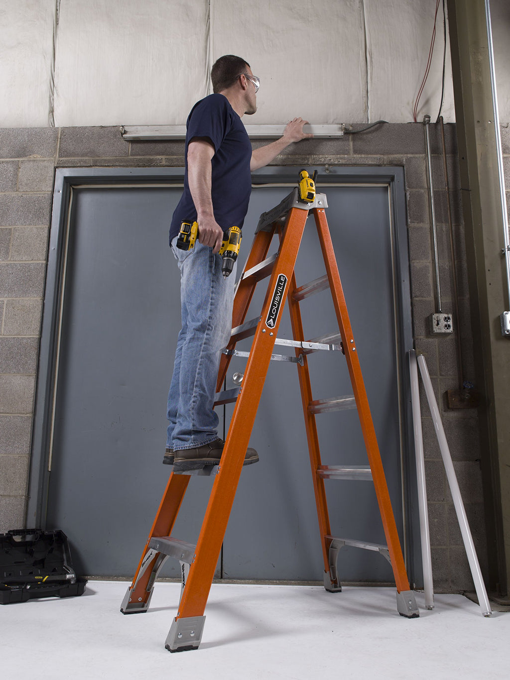 Louisville Ladder FS1510 Fiberglass 10 Feet
