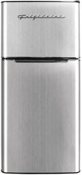 Frigidaire, 4.5 Cu. ft., 2 Door Compact Refrigerator-Chrome Trim, EFR451, Platinum