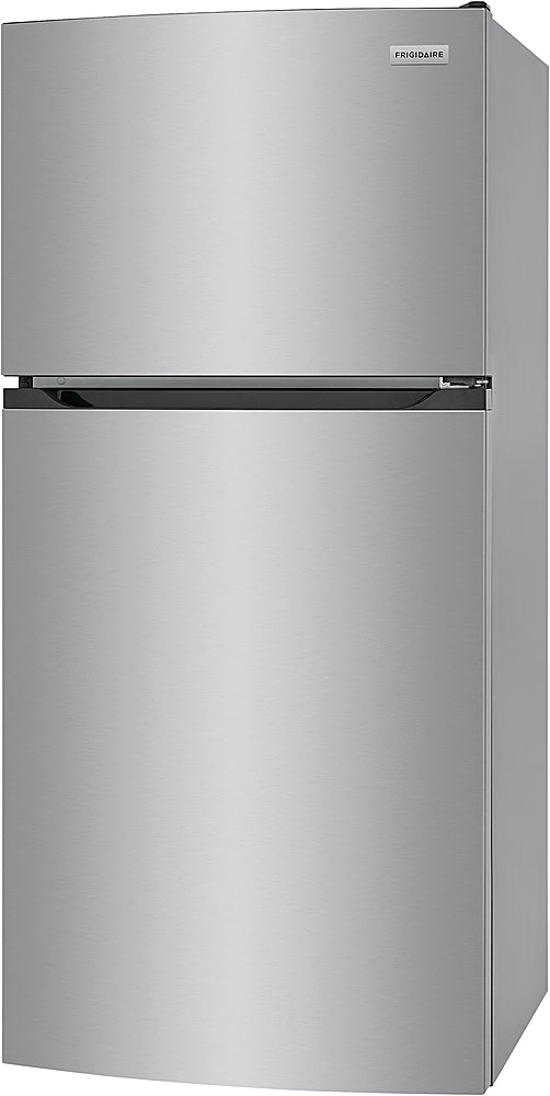 Frigidaire - 13.9 Cu. Ft. Top-Freezer Refrigerator - Brushed Steel