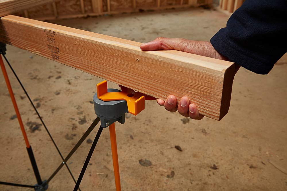 Bora Centipede 2x4 Feet Work Stand and Portable Table Sawhorse Support with Folding Collapsible Steel Legs