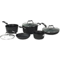 The Rock by Starfrit 8-Piece Cookware Set with Bakelite Handles