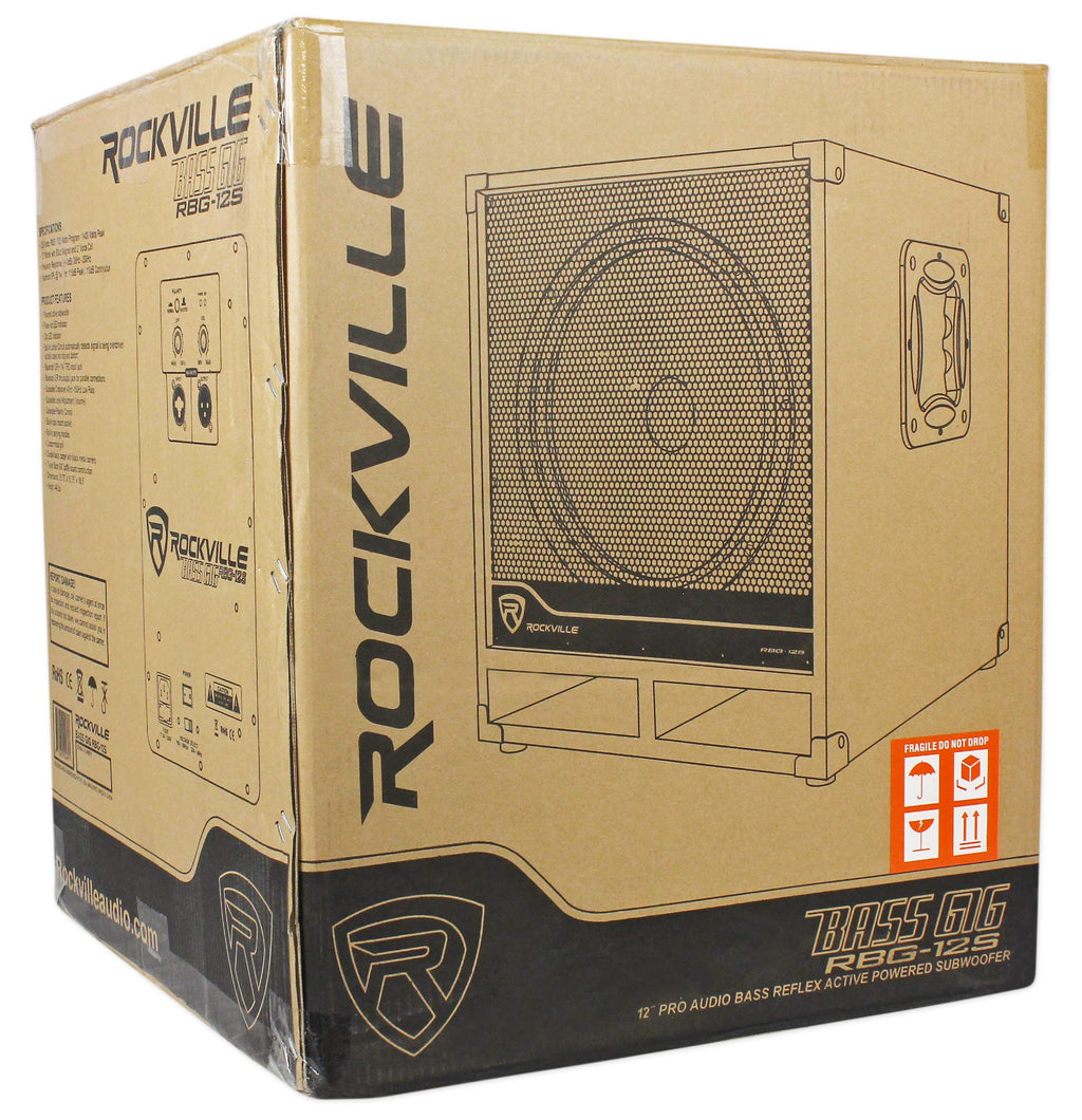 Rockville RBG12S Active Powered Subwoofer