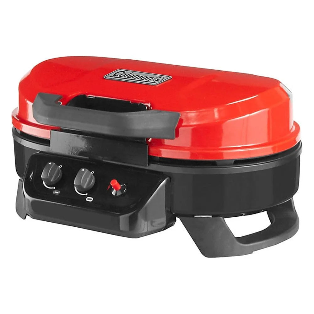 Coleman RoadTrip 225 Tabletop Propane Gas Grill, Red