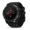 Garmin Fenix 5X Plus Sapphire, Black with Black Band
