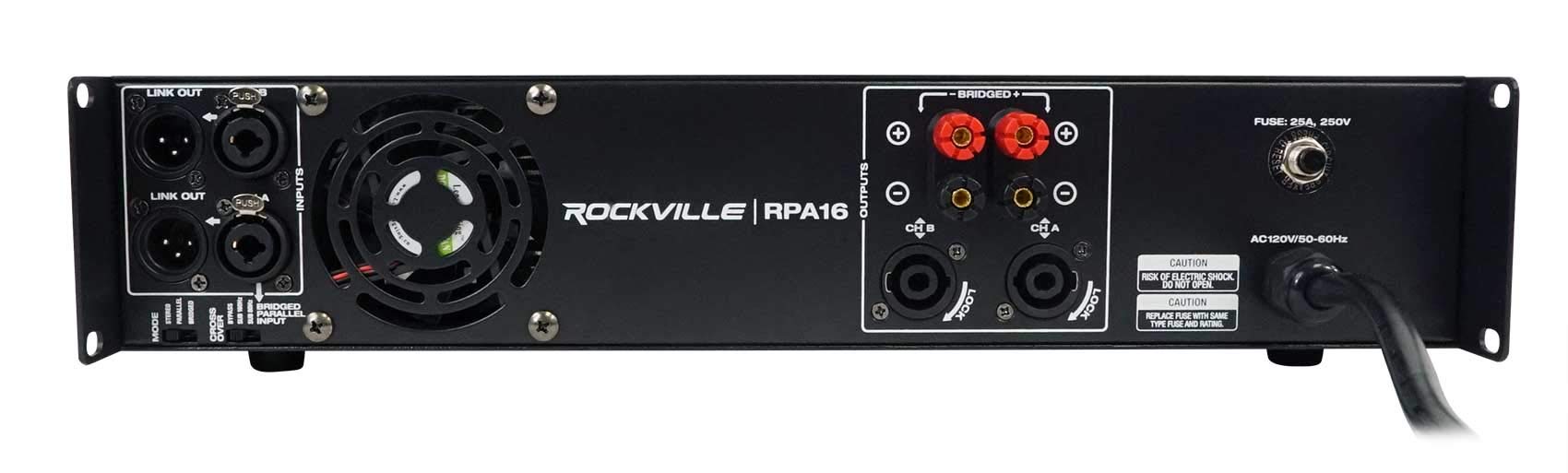 Rockville RPA16 10000 Channel Amplifier