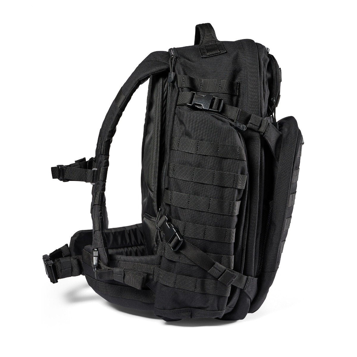 5.11 Work Gear Backpack  Rush 72 2.0  Pack and Laptop Compartment, 55 Liter, Large, Style 56565  Black