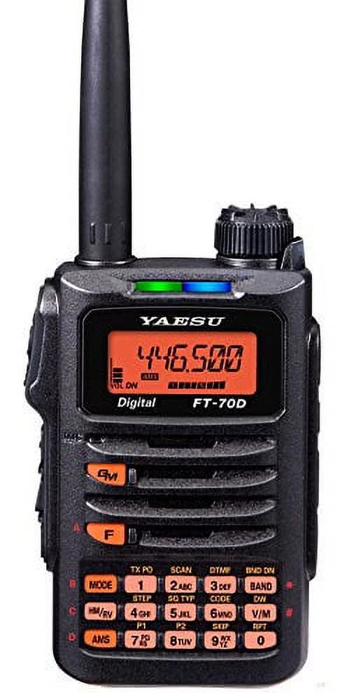 FT-70DR FT-70DE Original Yaesu 144/430 MHz Digital/Analog Handheld Transceiver - C4FM / FDMA - 3 Year Manufacturer Warranty